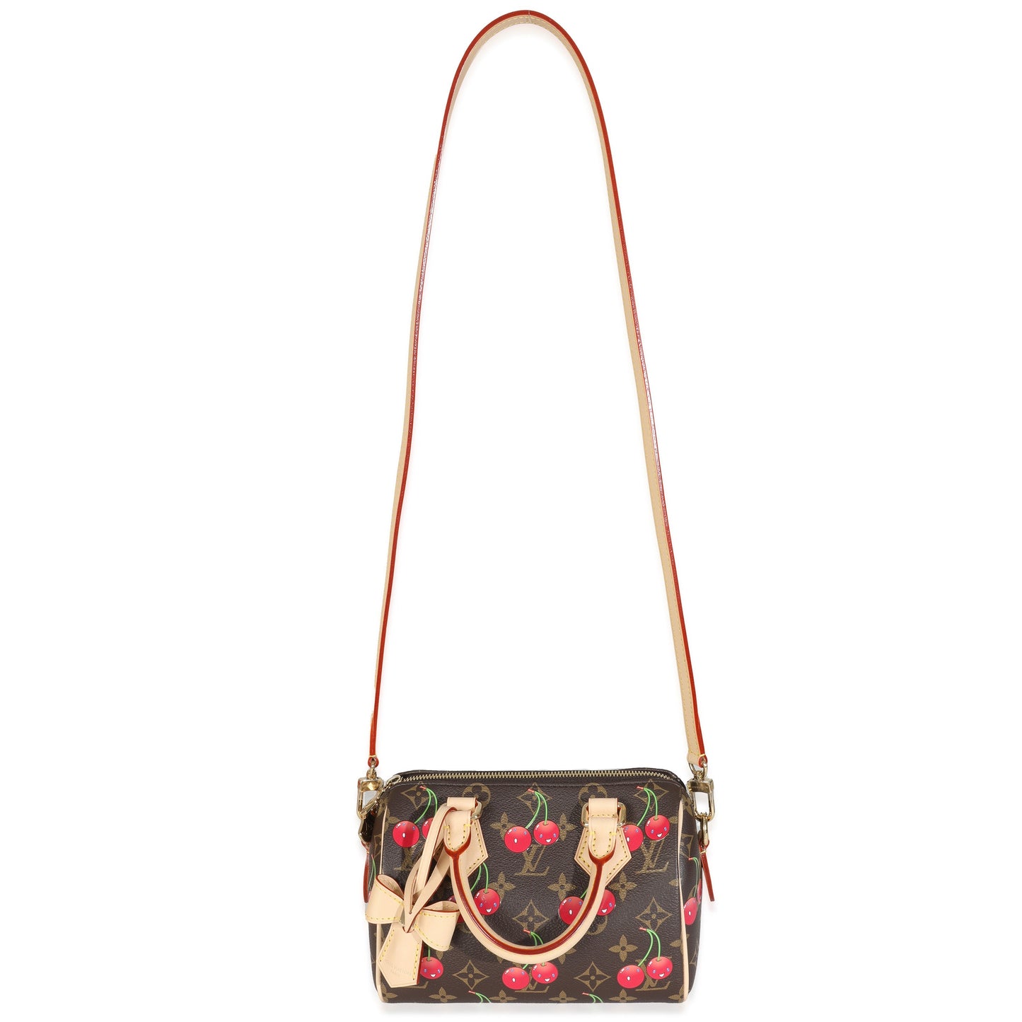 Louis Vuitton x TM Monogram Cerises Canvas Speedy Bandouliere 20