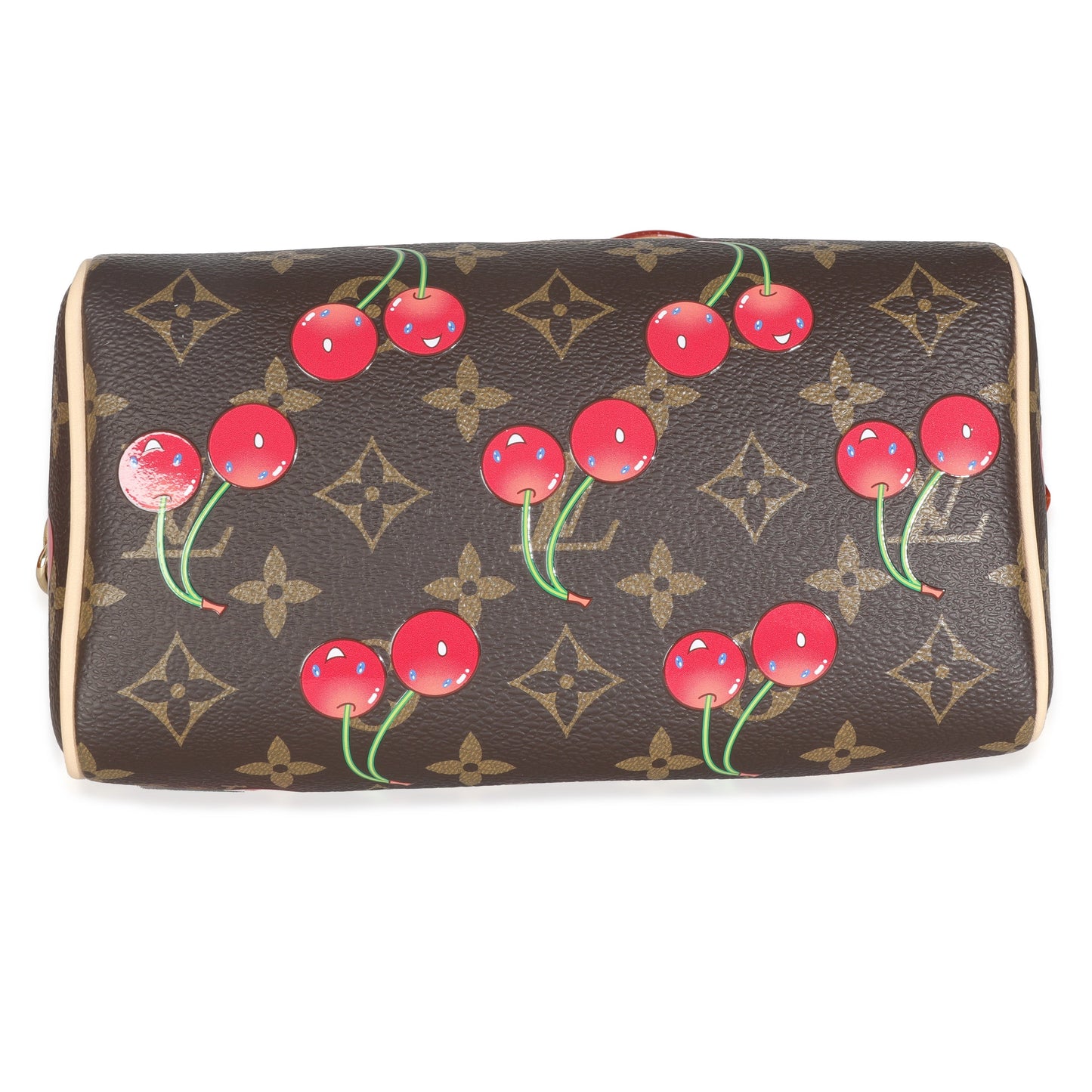 Louis Vuitton x TM Monogram Cerises Canvas Speedy Bandouliere 20