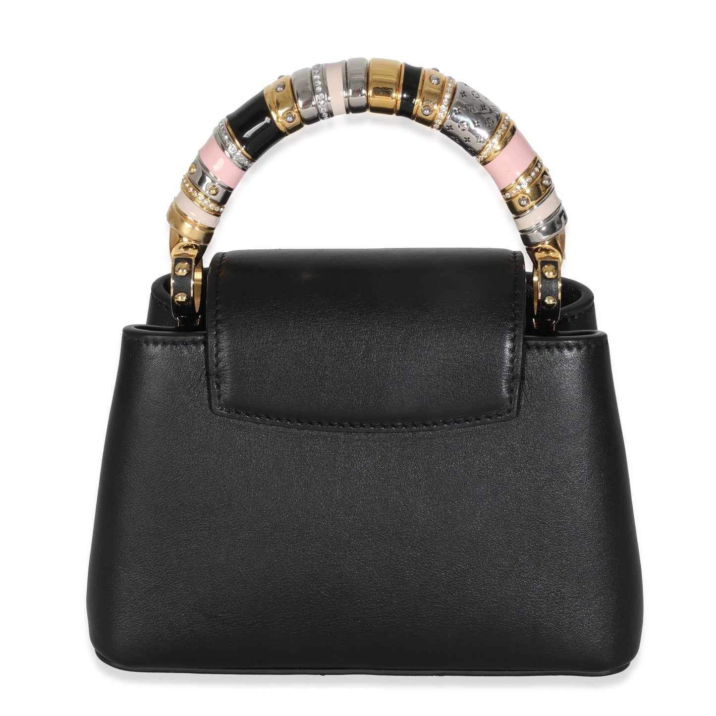 Louis Vuitton Black Taurillon Mini Capucines