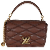 Louis Vuitton Tan Lambskin Malletage GO-14 MM Top Handle