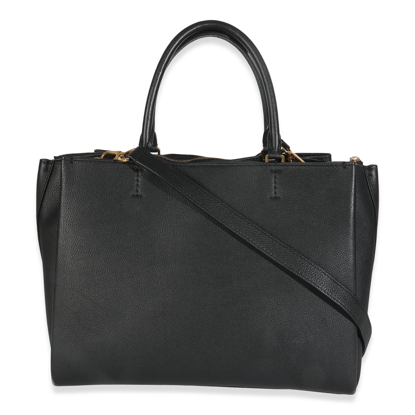 Louis Vuitton Black Calfskin Lockmeto Bag
