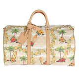 Louis Vuitton Monogram Surfin Keepall Bandouliere 50 Sand