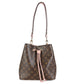 Louis Vuitton Rose Poudre Damier Ebene Canvas Neonoe MM