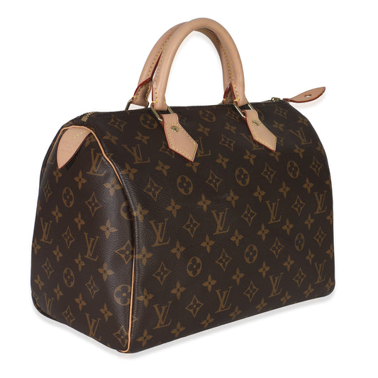 Louis Vuitton Monogram Canvas Speedy 30