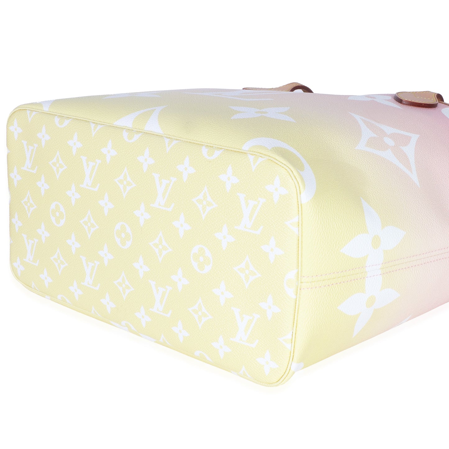 Louis Vuitton Light Pink Monogram Giant Canvas By The Pool Neverfull MM