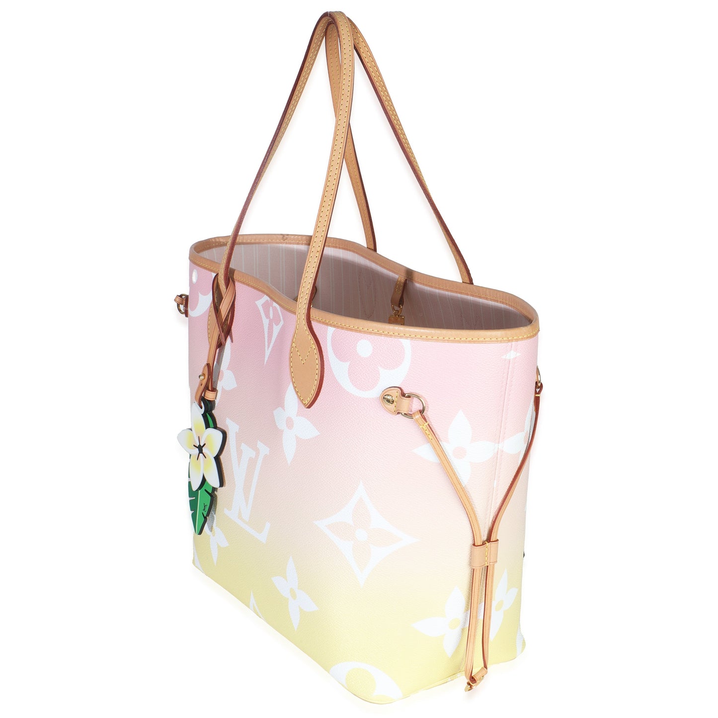Louis Vuitton Light Pink Monogram Giant Canvas By The Pool Neverfull MM