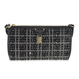 Louis Vuitton Black White Beaded Pochette Tirette