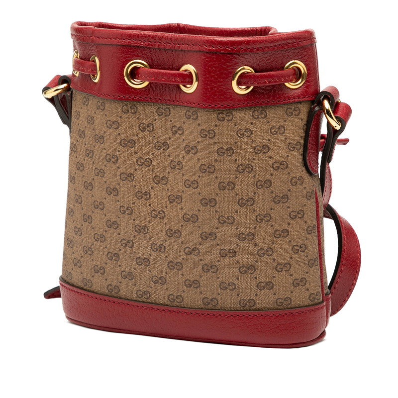 Gucci Doraemon Micro GG Supreme PVC Bucket Bag